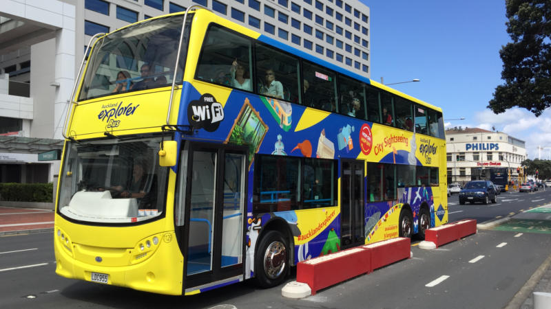 Discover Auckland's best loved attractions with a 24 Hour hop on hop off explorer bus pass!
